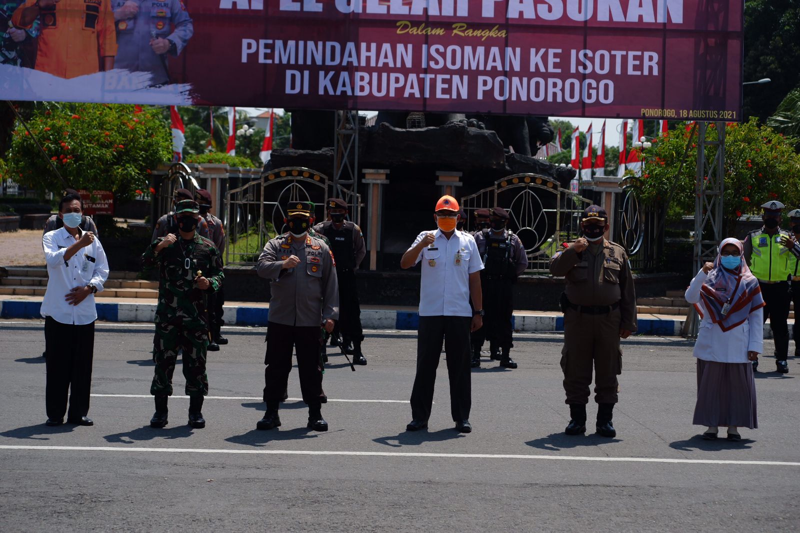Tekan Dampak Covid-19, Pemkab Ponorogo Segera Pindahkan Pasien Isoman ke Isoter