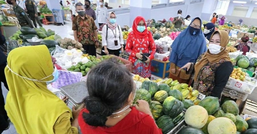Perekonomian Pasar Legi Ponorogo Kembali Bergeliat
