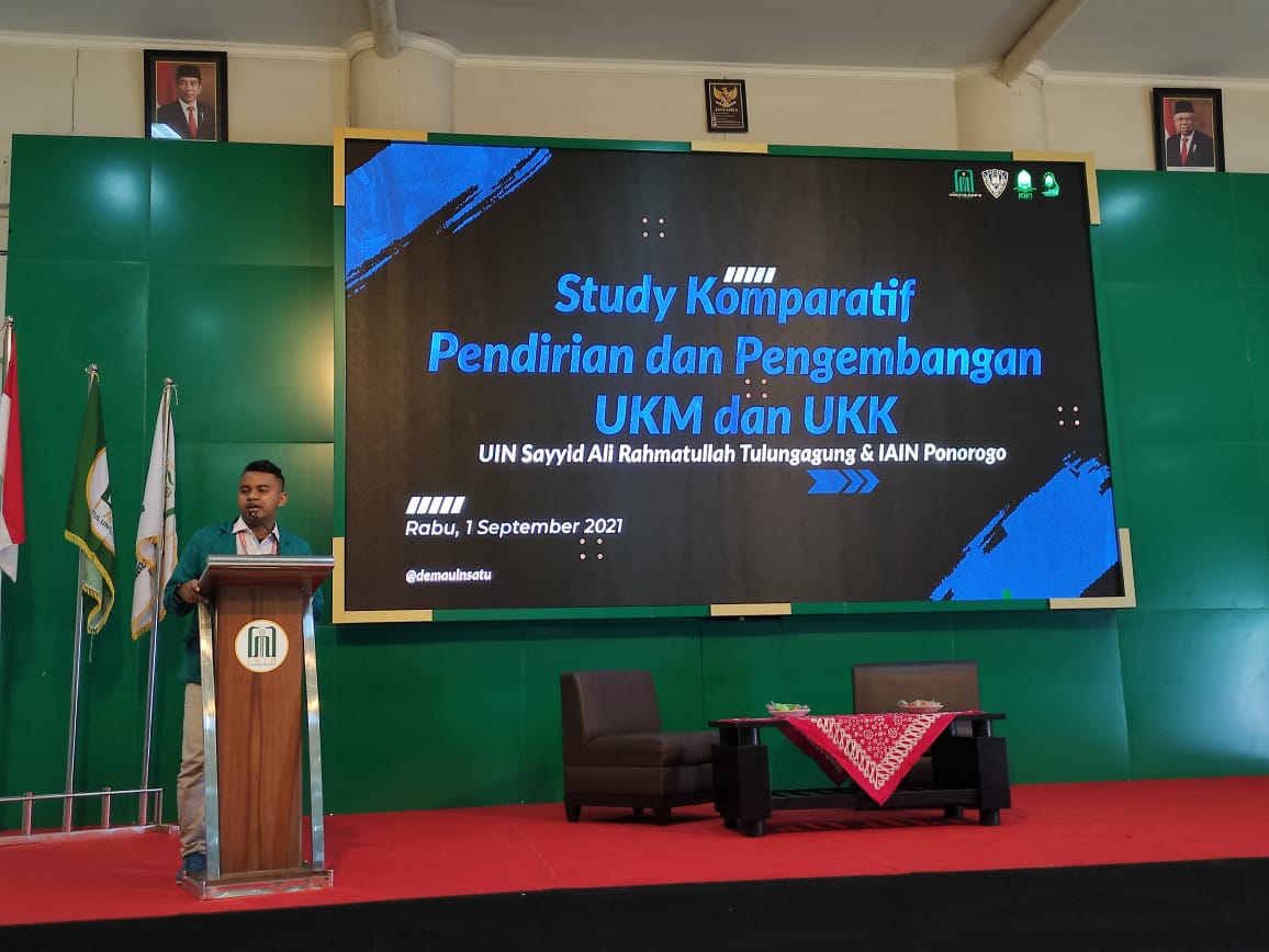 Lecut Kegiatan Mahasiswa, DEMA IAIN Ponorogo Road Show Study Komparatif