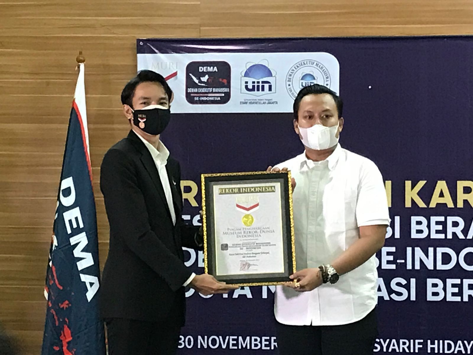 Cegah Radikalisme, Dema PTKIN Indonesia Cetak Rekor Muri Essai Moderasi Beragama