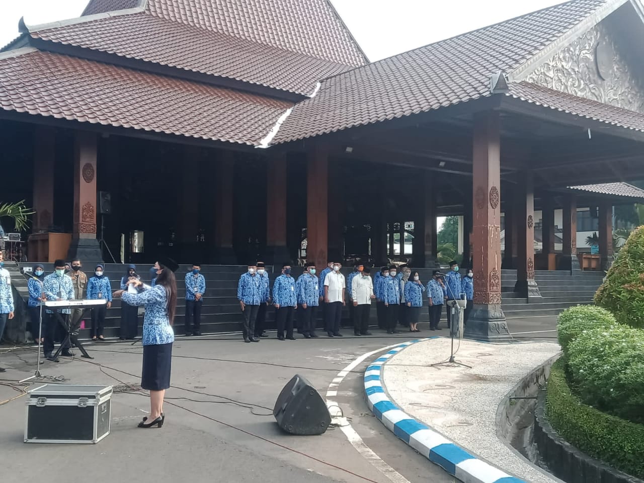 Ini Pesan Kang Giri di Upacara Korpri Ponorogo