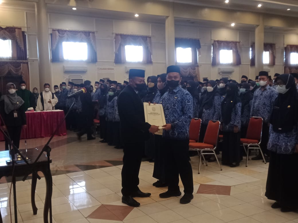 489 PNS Ponorogo Dilantik, Ini Pesan Kang Giri