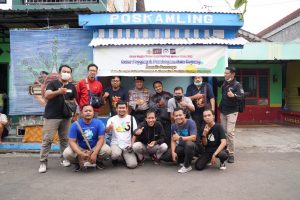 Sambut HPN ke 76 Jurnalis Ponorogo Mengadakan Fogging dan Bagikan Ikan Cupang