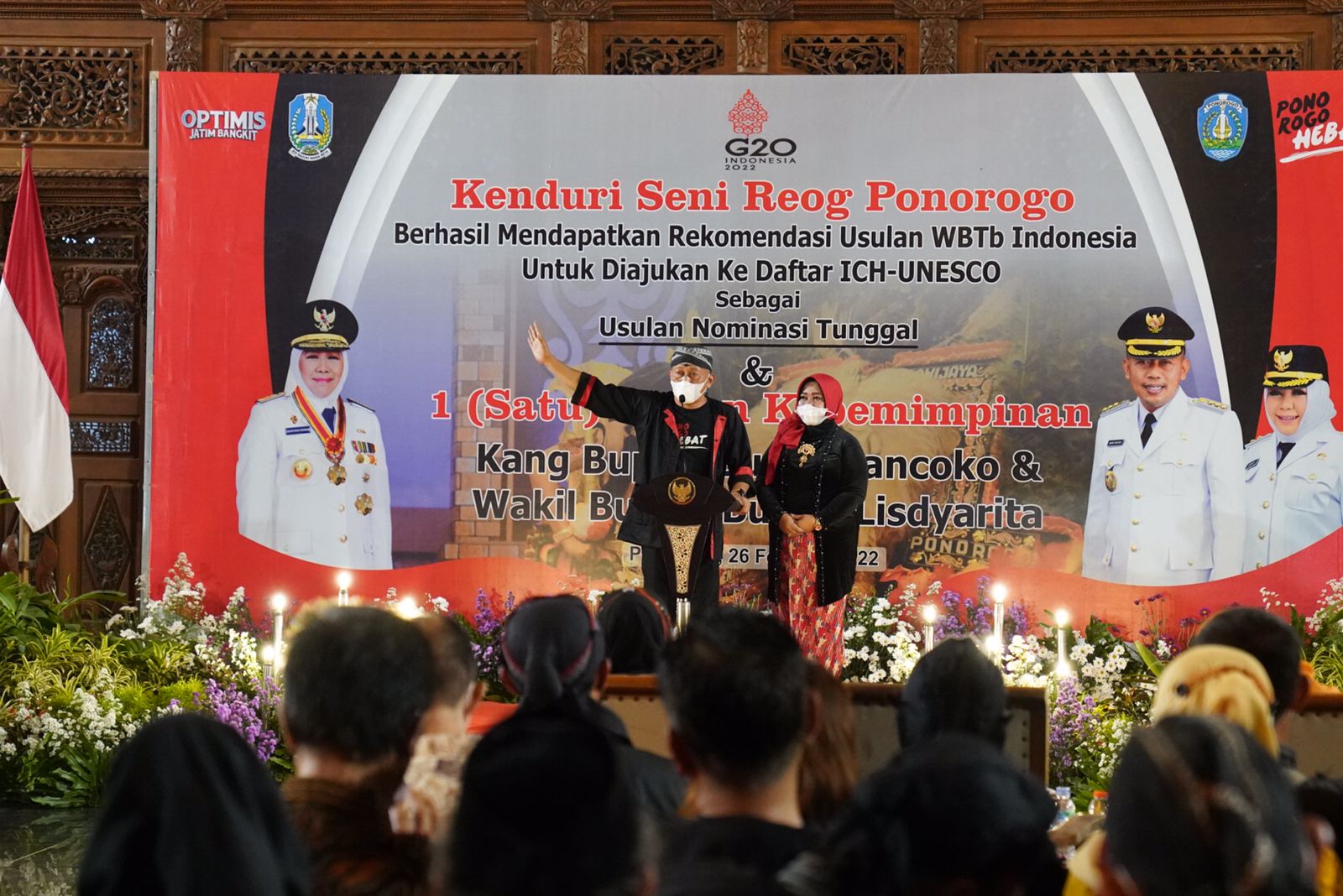 Kang Giri Kenduri Seni Reyog Ponorogo Masuk Nominasi Tunggal ICH UNESCO