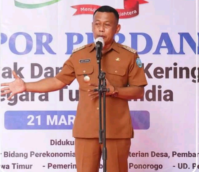 Kang Giri Bupati Ponorogo Ekspor 50 Ton Rempah-rempah ke India