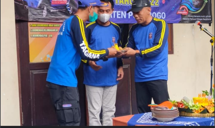 Kang Giri Bupati Ponorogo Hadiri Tasyakuran Harlah 18 Tagana