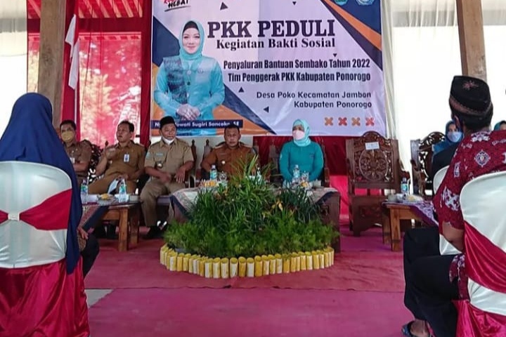 Bupati Ponorogo Kang Giri bersama TP PKK Ponorogo