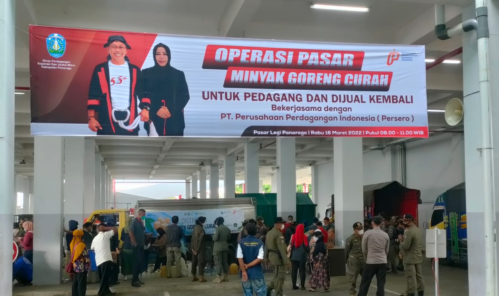 Pemkab Ponorogo Pastikan Stok Minyak Goreng Aman