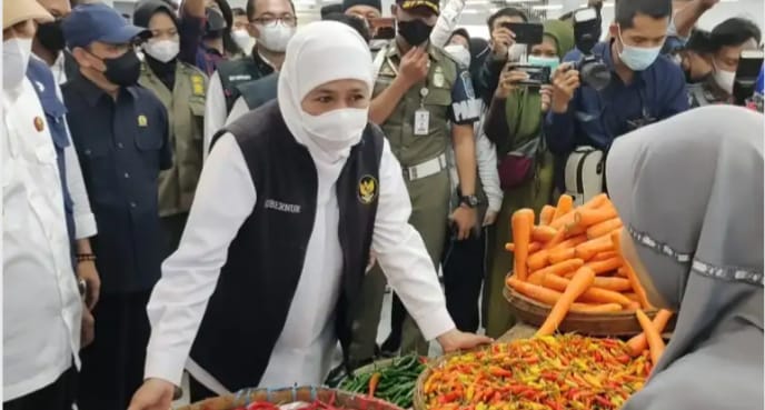Kang Giri Bupati Ponorogo Khofifah Gubernur Jatim Pasar Legi Ponorogo