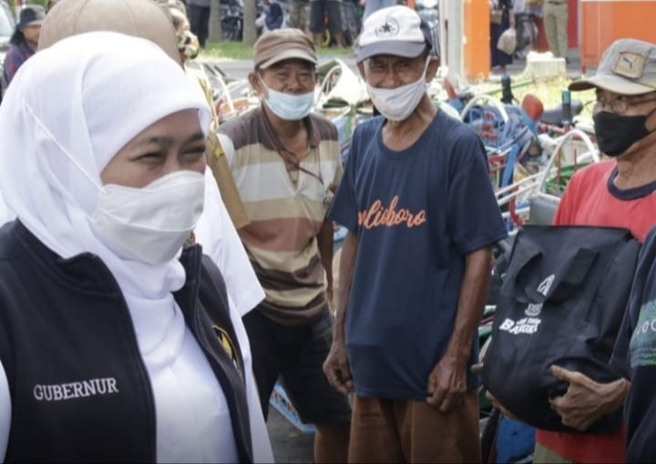 Kang Giri Bupati Ponorogo Khofifah Gubernur Jatim Pasar Legi Ponorogo