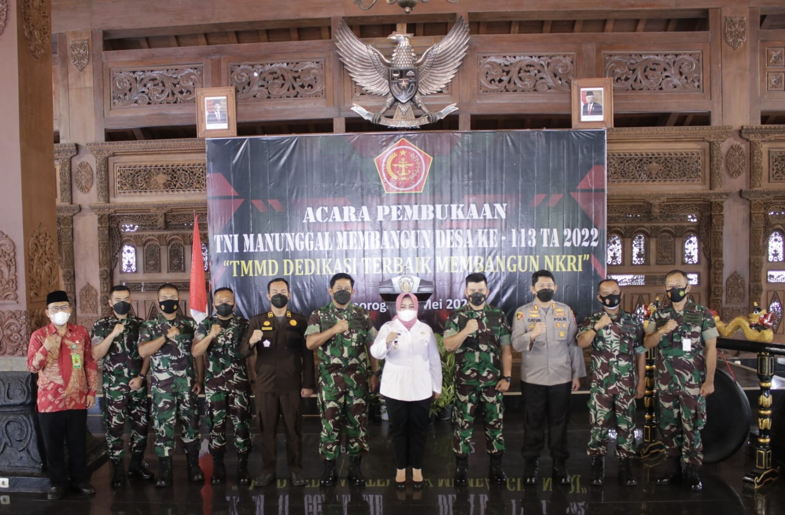 Lisdyarita dan TMMD Ponorogo