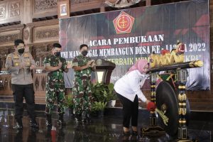 Wabup Lisdyarita Buka TMMD Ke 113 Tahun 2022 di Ponorogo