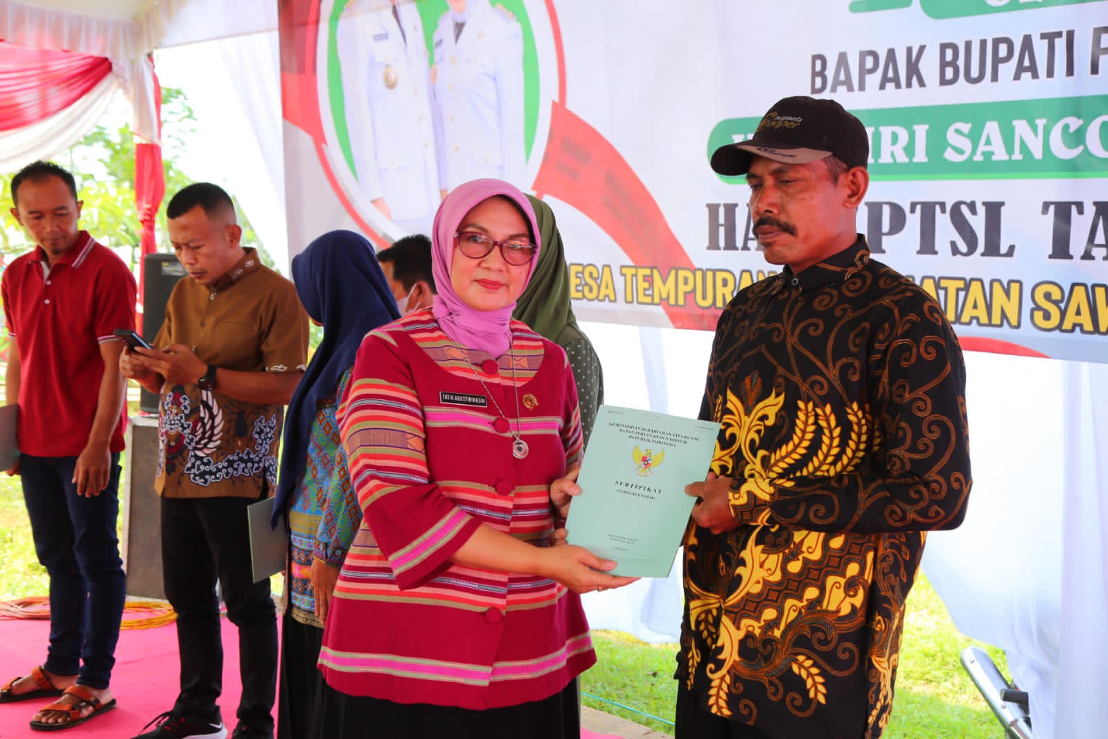 Kang Giri Bupati Ponorogo Sertifikat Tanah PTSL