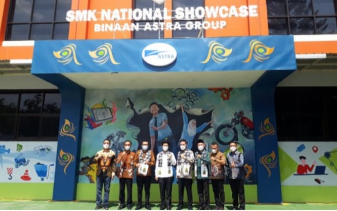 SMK 2 Ponorogo Masuk Program Nasional Showcase Binaan Astra Group