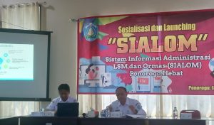 Keterbukaan Informasi Publik, Bakesbang Pol Ponorogo Launching Sialom