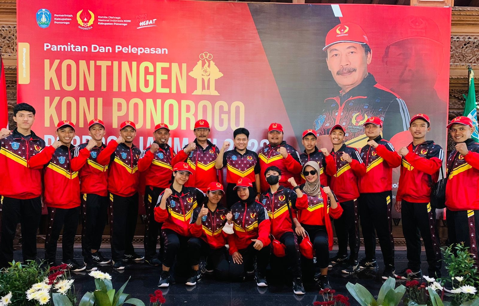 Ketua KONI Ponorogo, Janjikan Bonus 10 juta untuk Atlit Peraih Medali Emas Porprov Ke VII Jatim