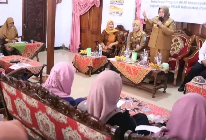 Lisdyarita Wabup Ponorogo BPJS Ketenagakerjaan
