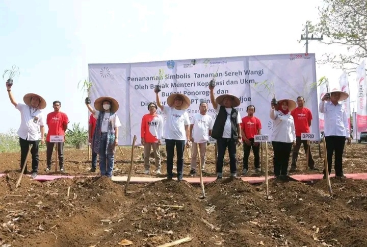 Petani Jahe Merah Sereh Wangi Ponorogo