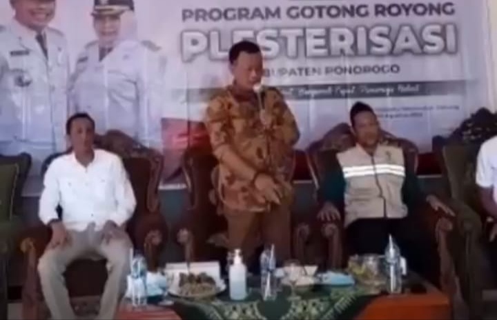 Plesterisasi Kang Giri Bupati Ponorogo Baznas