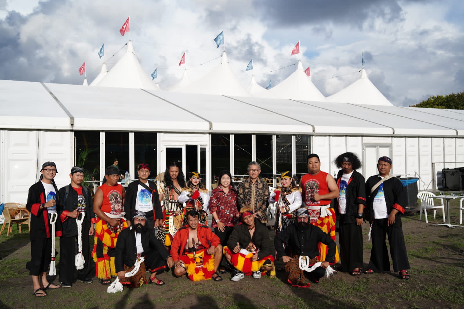 Duta kesenian reyog ponorogo tong tong fair belanda eropa