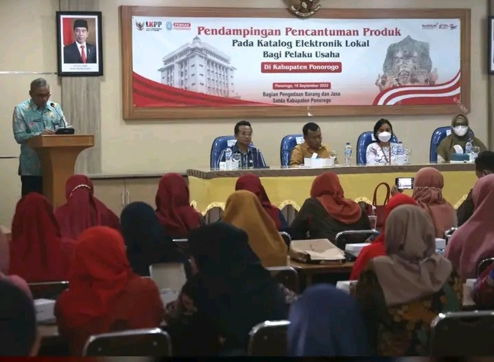 E-katalog Lokal berdayakan UKM Kang Giri Bupati Ponorogo