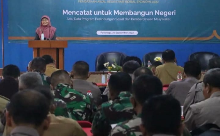 Kang Giri Bupati Ponorogo Sensus Ekonomi