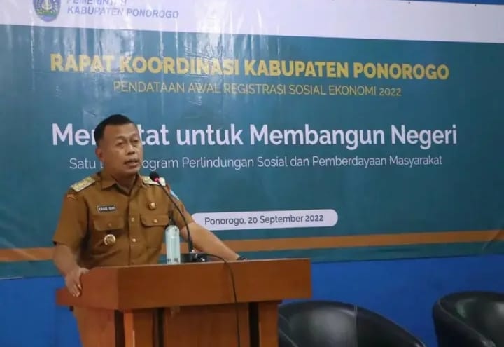 Kang Giri Bupati Ponorogo Sensus Ekonomi