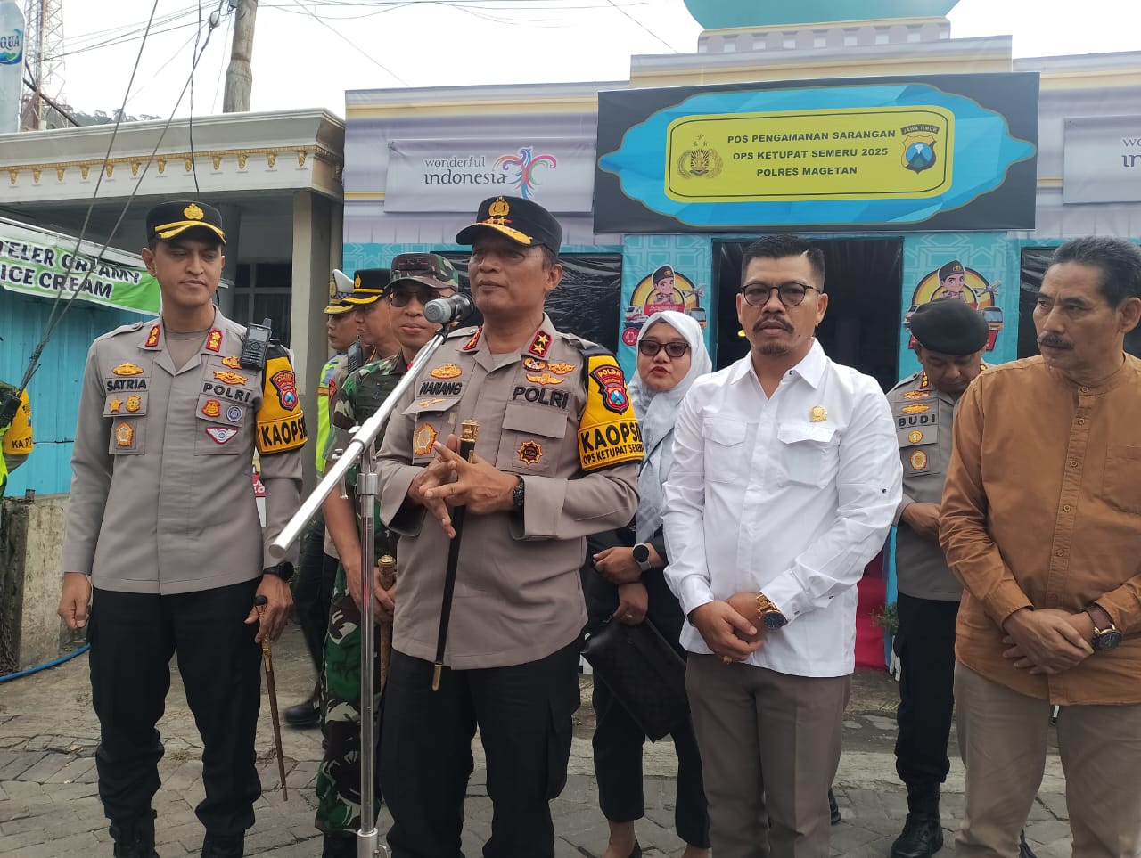 Pastikan Keamanan, Kapolda Jawa Timur Terjun ke Sarangan, Magetan