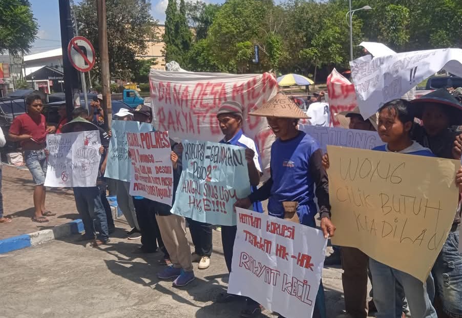 Aliansi Warga Temon Bersatu, Ngrayun, Ponorogo Gelar Aksi Lanjutan