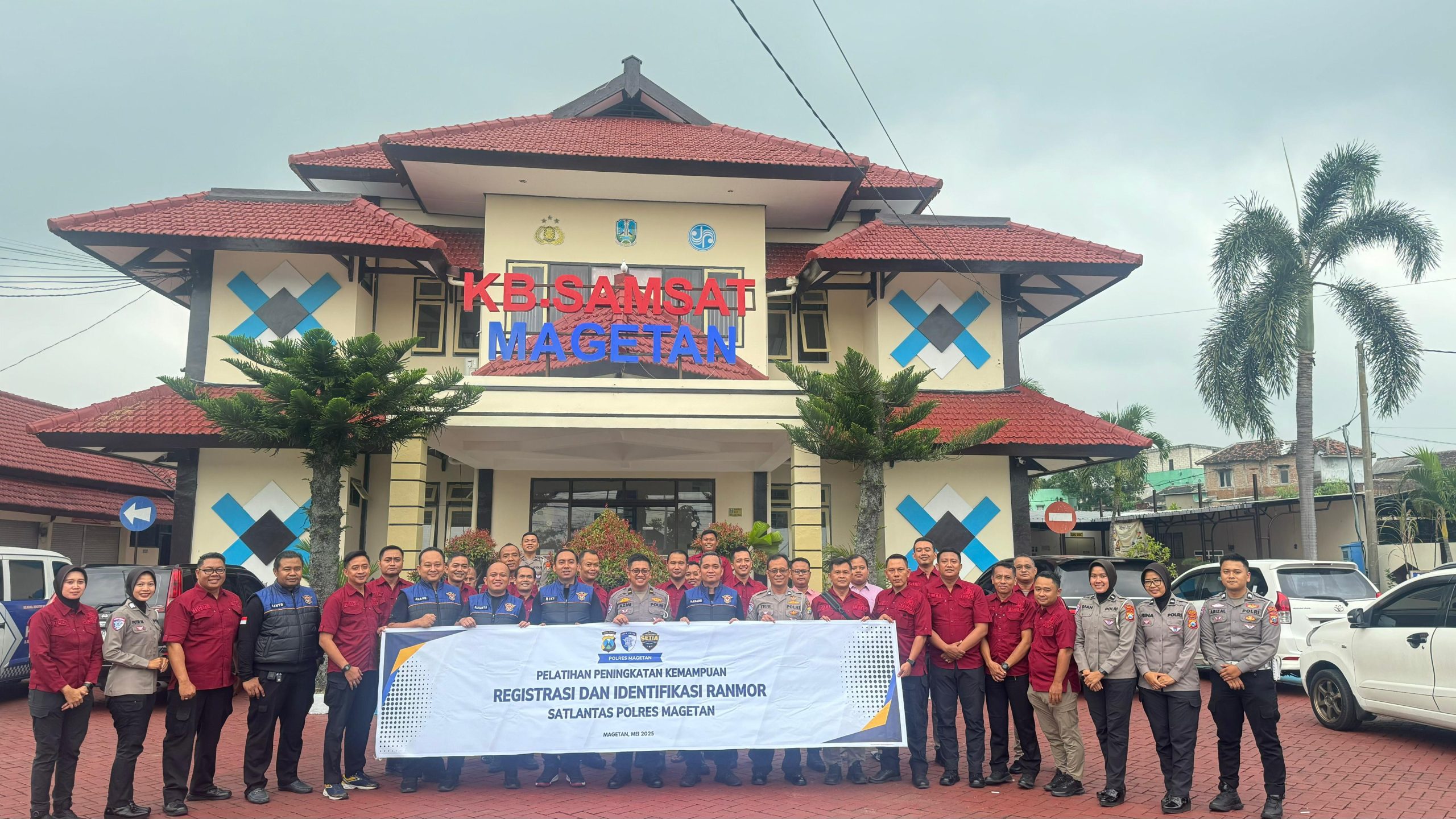 Tingkatkan Profesionalisme, Polres Magetan Gelar Pelatihan Regident Ranmor