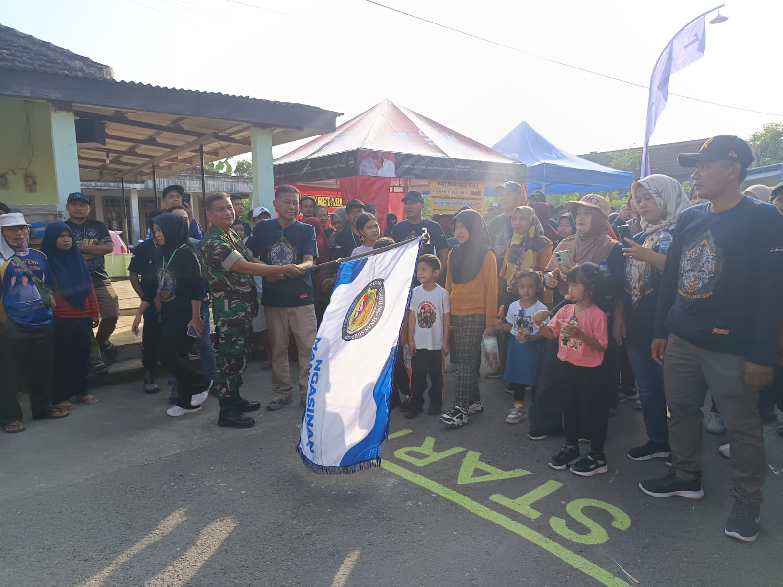 Bersih Dukuh Ngasinan, Sukorejo, Ponorogo Wujud Syukur dan Harapan Warga
