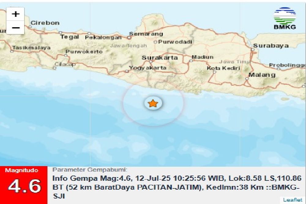 Gempa di Pacitan, Masyarakat Harap Tetap Tenang