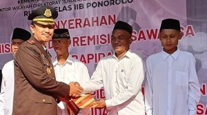 HUT ke-80 RI, 12 Narapidana Ponorogo, Bebas Langsung