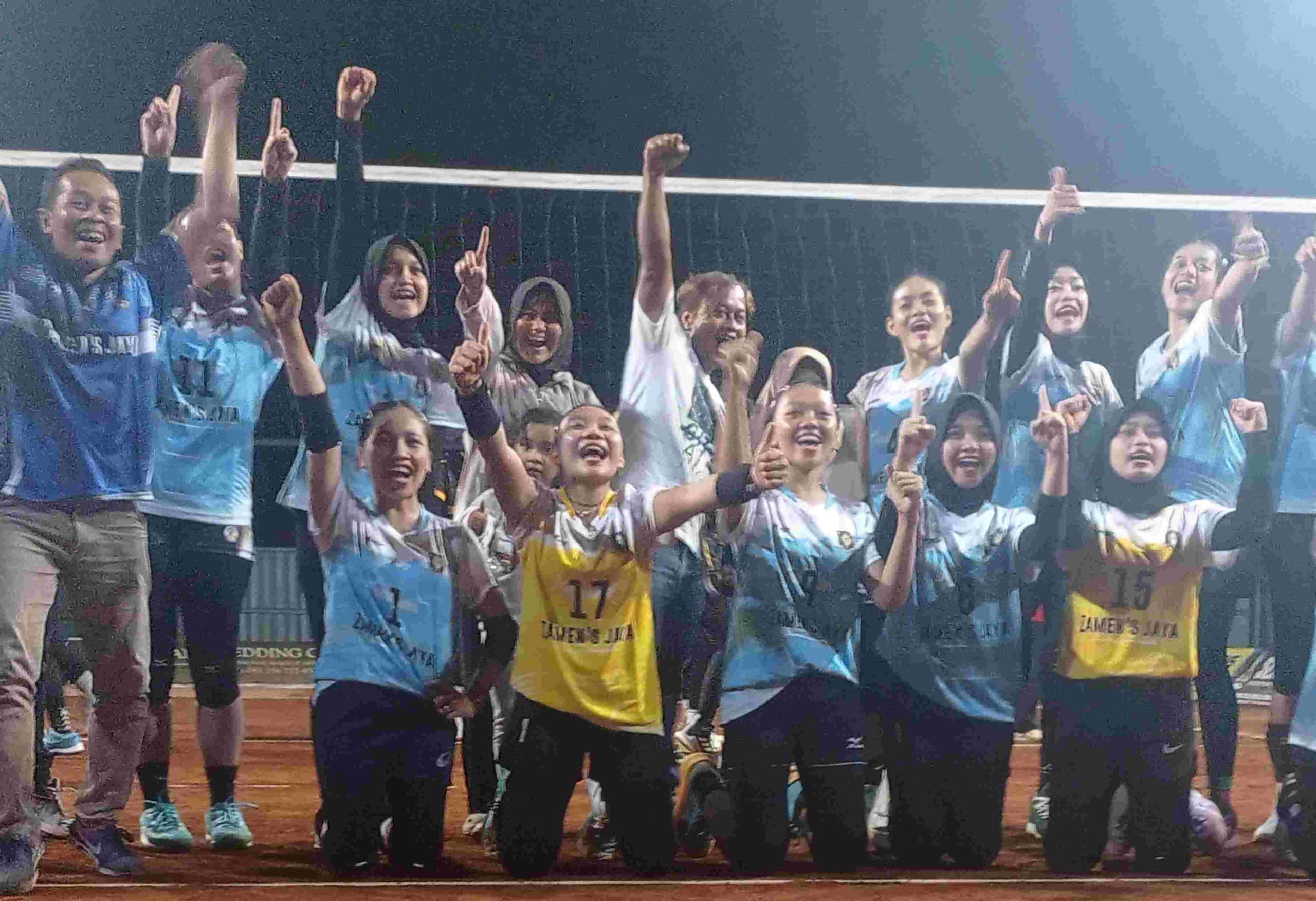 Tim Voli Putri Zamen’s Jaya Juarai Turnamen Wringinanom Cup 2025