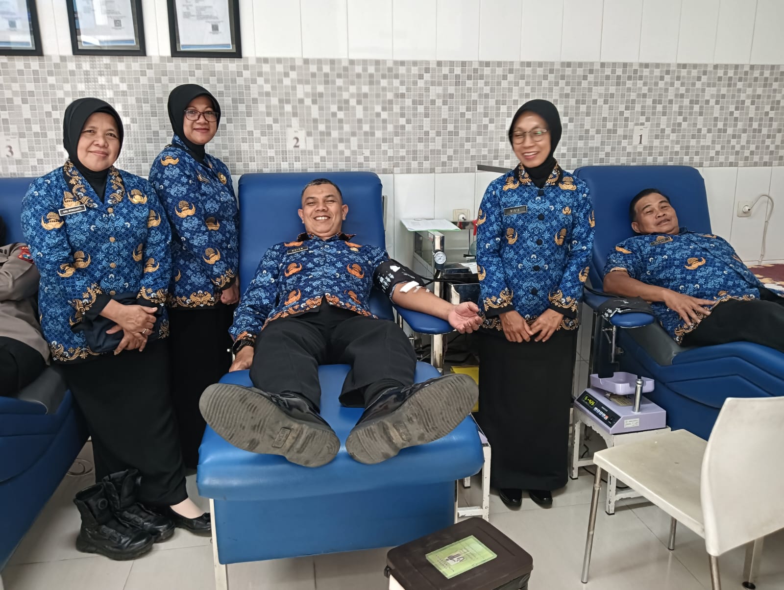 Peringati HUT ke-54 KORPRI, ASN Polres Ponorogo Aksi Nyata Kemanusiaan