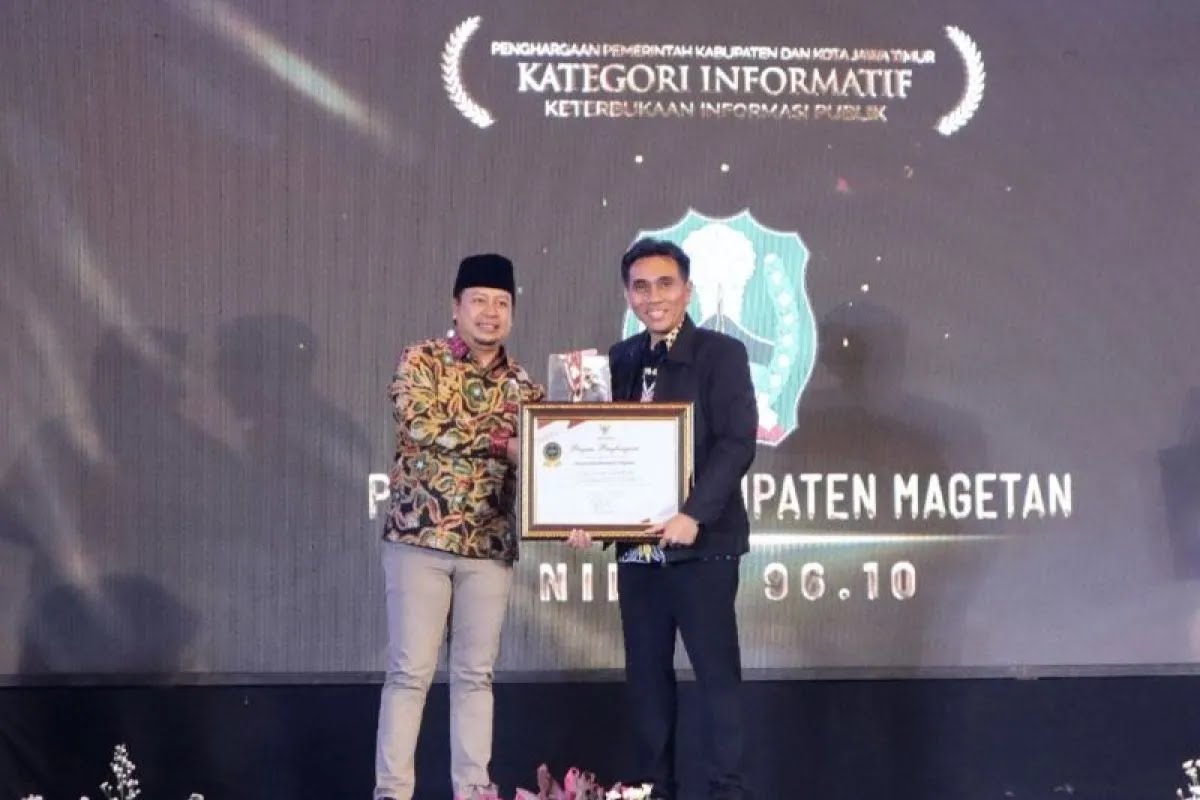 3 Penghargaan Magetan, Keterbukaan Informasi Publik 2025