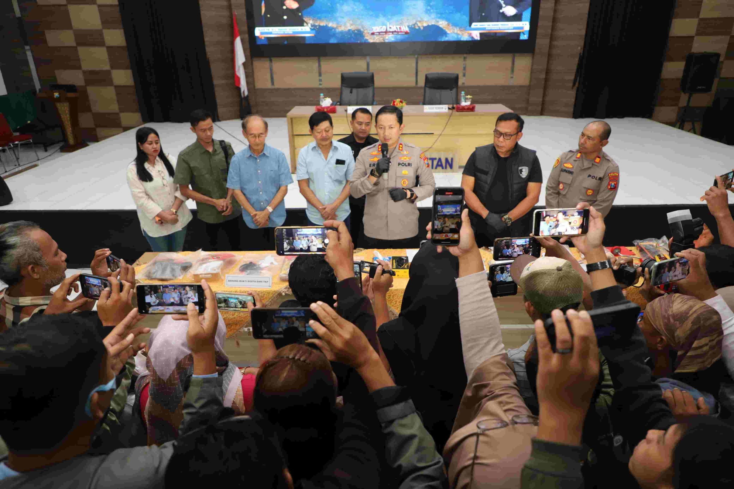 5 Spesialis Pembobol Emas Diringkus Satreskrim Polres Magetan