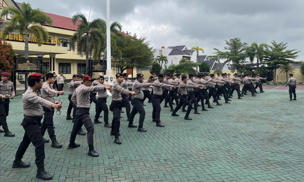 Jamin Stabilitas Kamtibmas, Polres Magetan Asah Skill Personel Dalmas