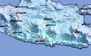 Gempa Pacitan 5,5 SR, Terasa Hingga Ponorogo