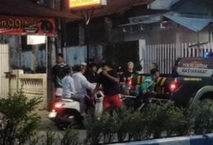 Aparat Kepolisian Ponorogo Patroli Cipta Kondisi, Petasan Usai Subuhan