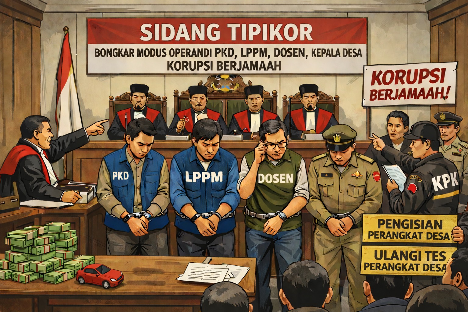 Modus Operandi Dibalik Suksesi Pengisian Perangkat Desa di Kediri