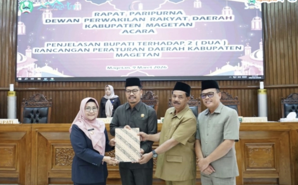 Pemkab Magetan Sampaikan Dua Raperda Baru