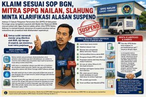 Klaim Sesuai SOP BGN, Mitra SPPG Nailan, Slahung Minta Klarifikasi Alasan Suspend