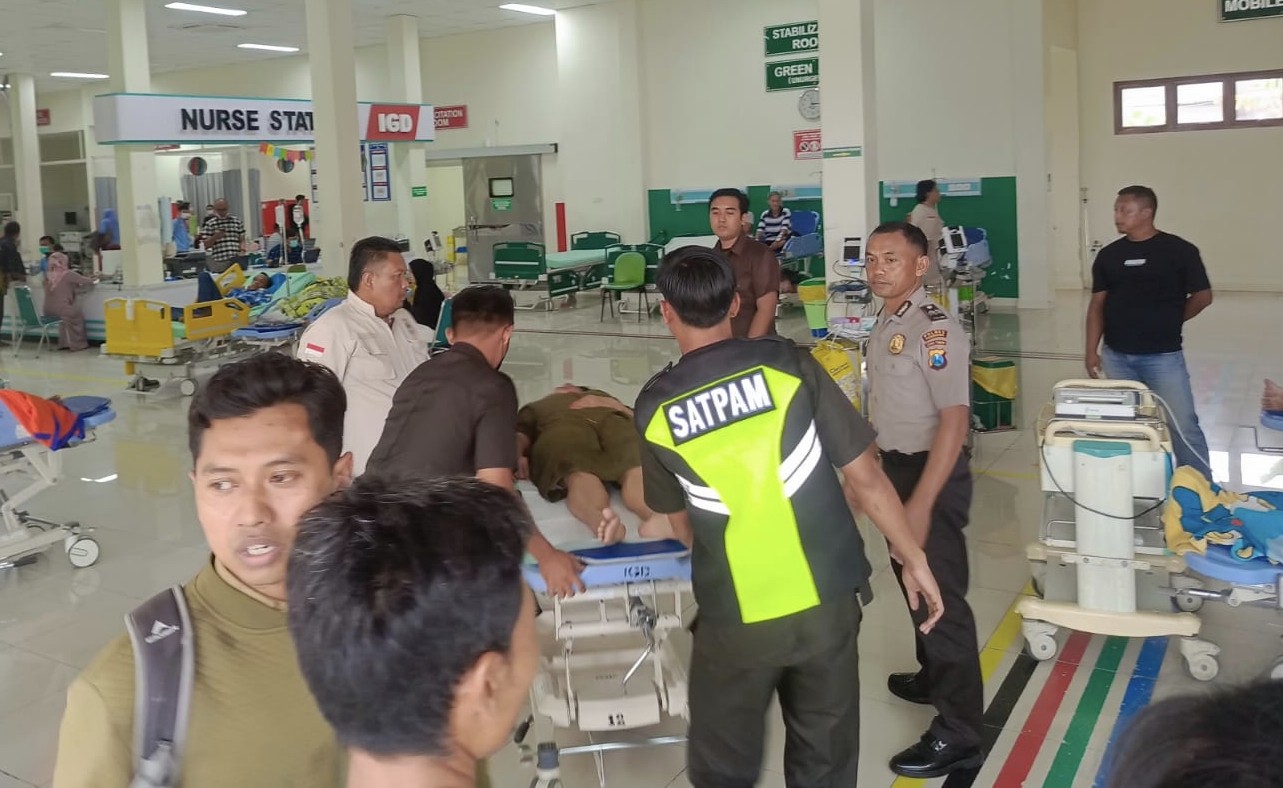 Adu banteng di Bancar-Bungkal, Seorang Bocil Meninggal Dunia
