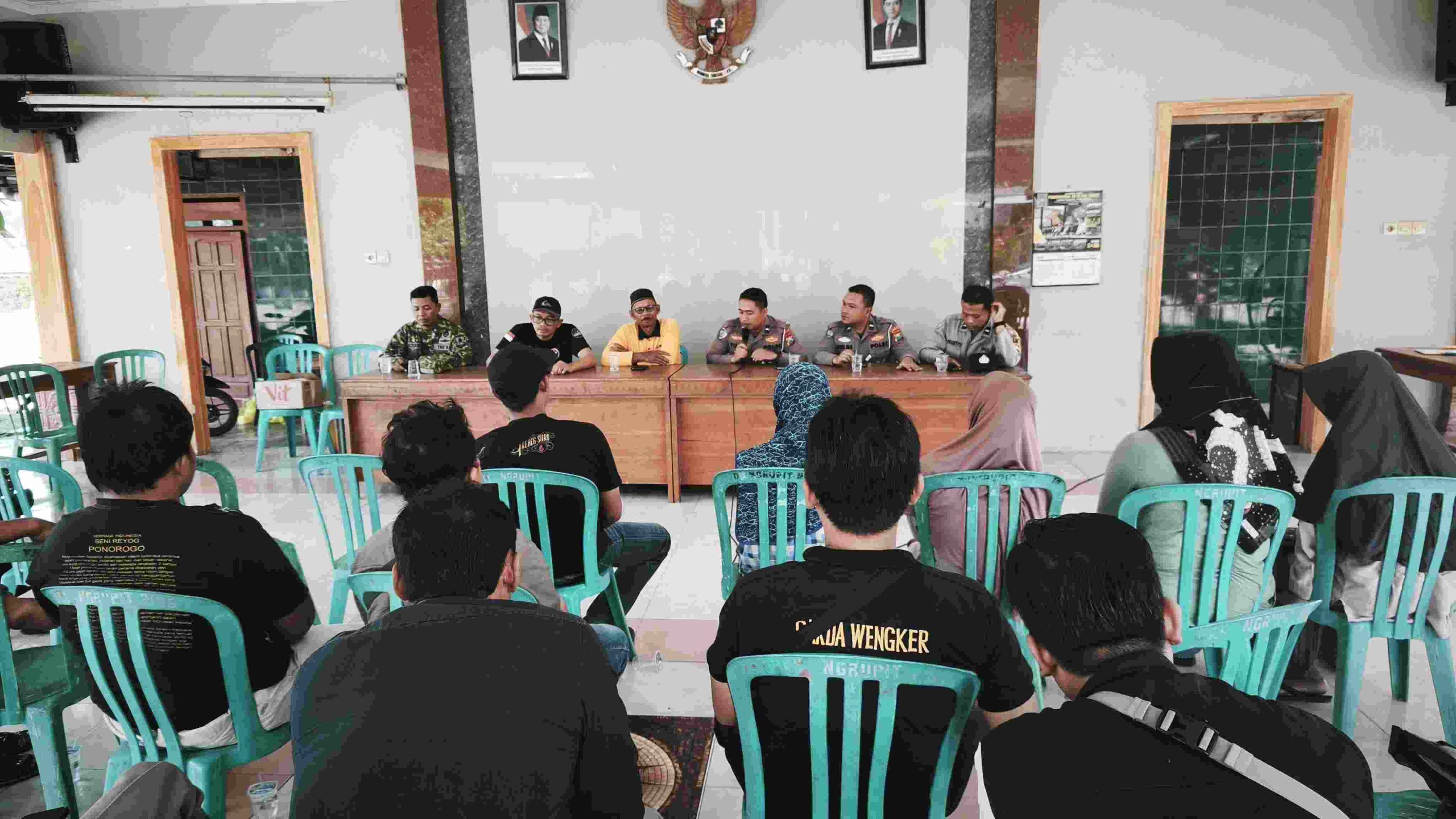 Puluhan Warga Kena Tilang ETLE, Pemdes Ngrupit Hadirkan Satlantas Polres Ponorogo