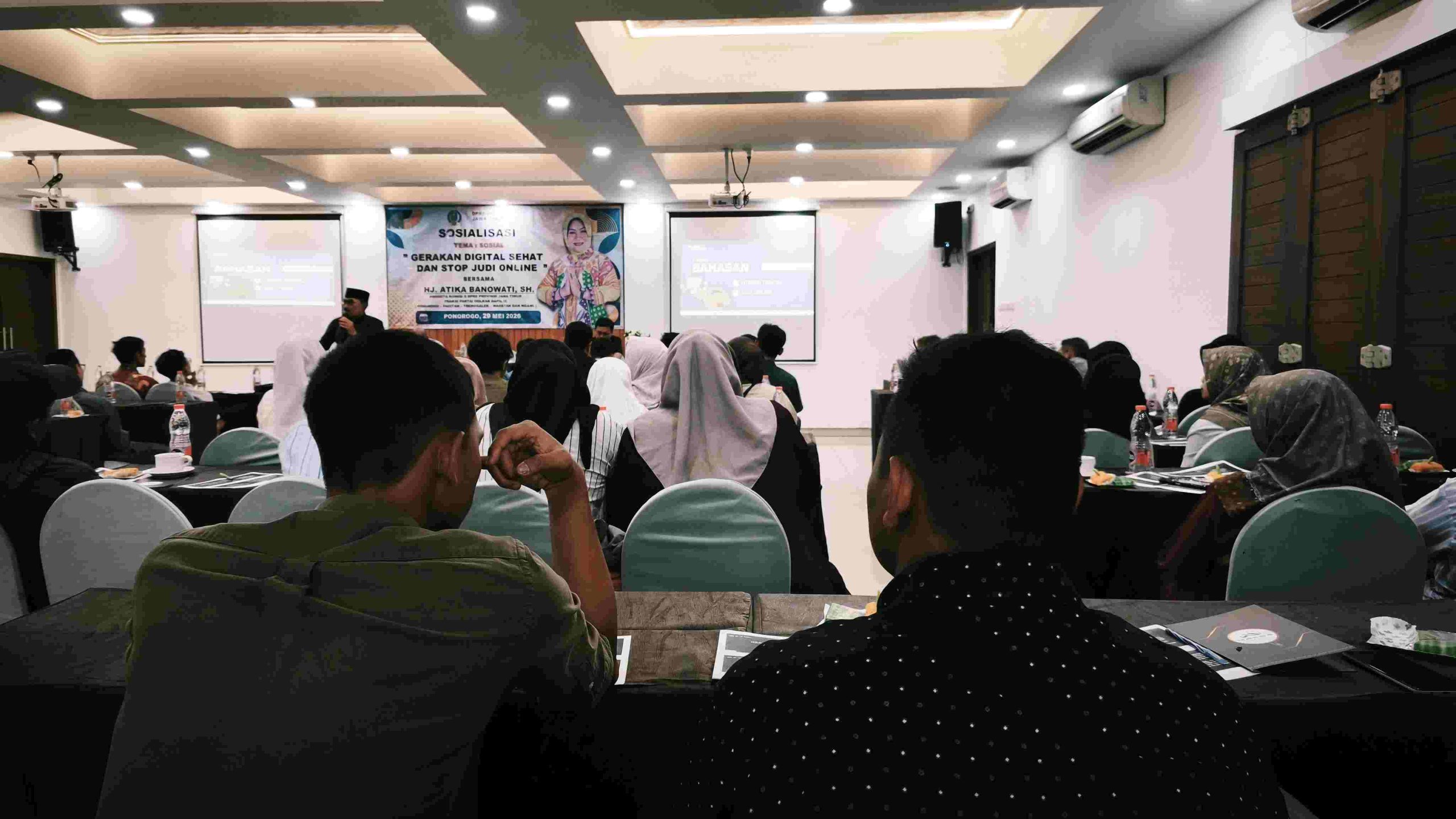 Atika Banowati Sosialisasi Gerakan Digital Sehat Stop Judol di Ponorogo