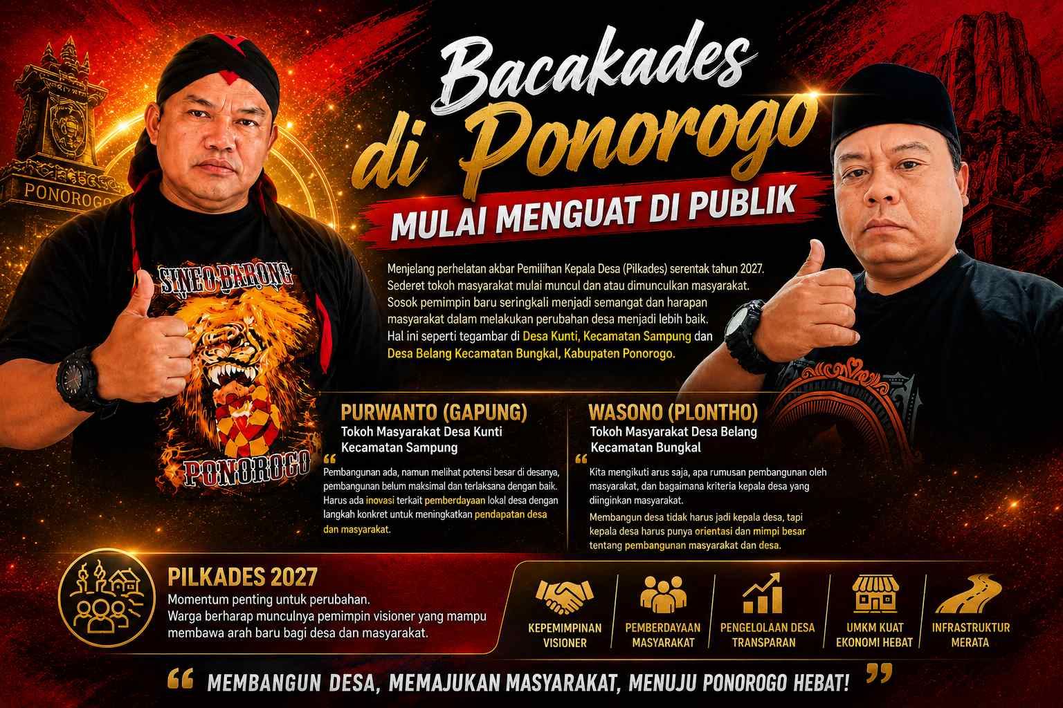 Bacakades di Ponorogo Mulai Menguat di Publik