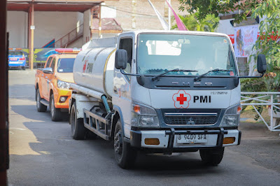 18 Desa di Ponorogo Rawan Air Bersih, PMI Mulai Droping Air Bersih