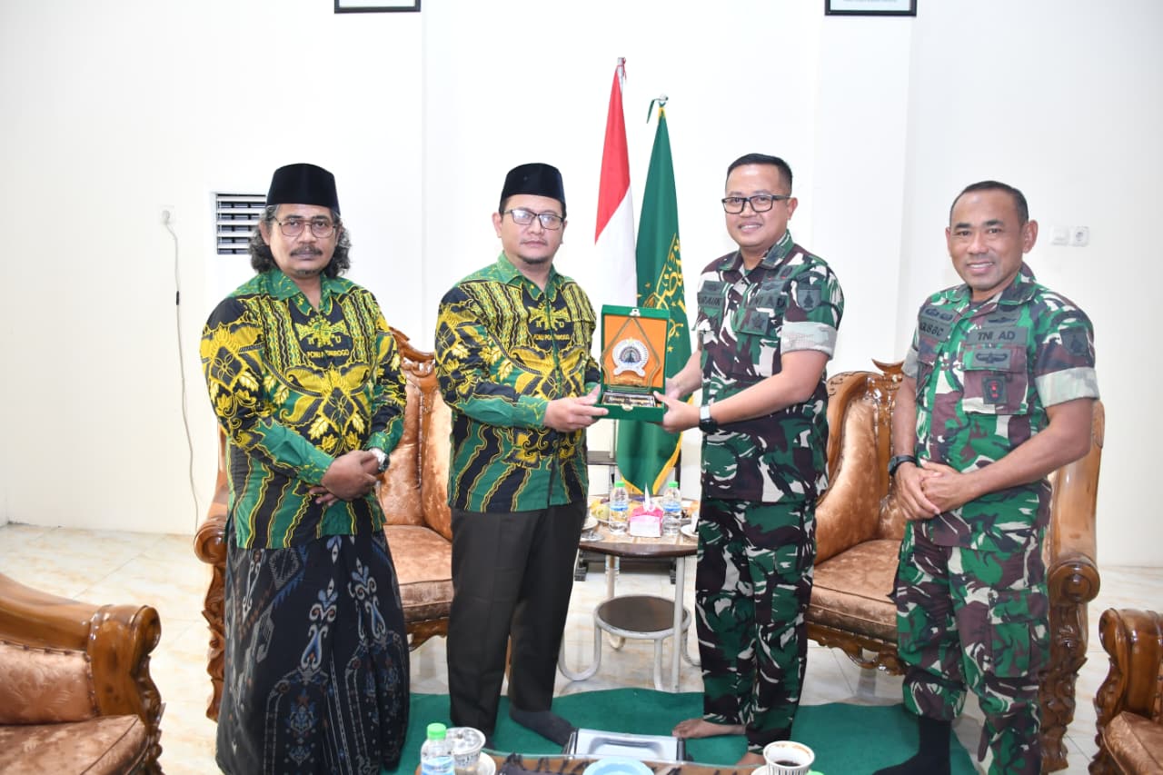 Dandim Ponorogo Sambangi PCNU, Perkuat Sinergi untuk Generasi Muda