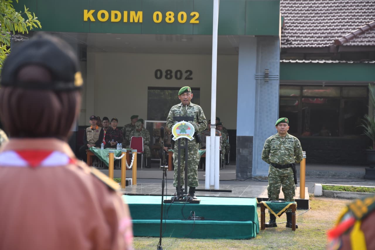 Persami KKRI Digelar, Kodim Ponorogo Siapkan Generasi Penerus Berjiwa Patriot